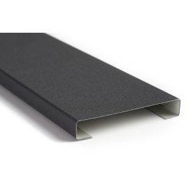   CESAR KERÍTÉSLÉC C PROFIL 10 cm ANTRACIT - Normál kivitel (1 oldalon festett)