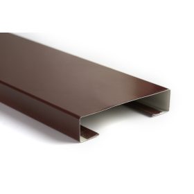   CESAR KERÍTÉSLÉC C PROFIL 14 cm BARNA - Prémium kivitel (1 oldalon festett)