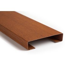   CESAR KERÍTÉSLÉC C PROFIL 16 cm ARANYTÖLGY - Prémium kivitel (1 oldalon festett)