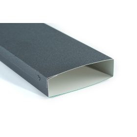   CESAR KERÍTÉSLÉC ZÁRT PROFIL 12 cm ANTRACIT -  (1 oldalon festett)